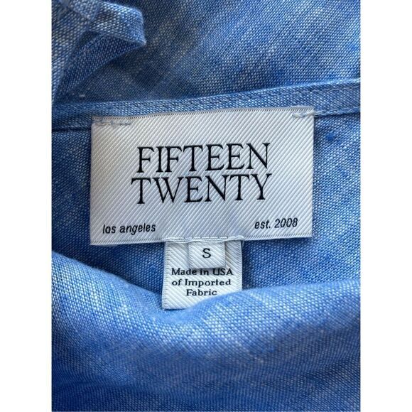 Fifteen twenty Juliette linen dress size small - Picture 10 of 10